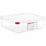 Araven 03026 1/4 Size Translucent Polypropylene Food Pan with Airtight Lid - 2 1/2 Araven 03026 1/4 Size Translucent Polypropylene Food Pan with Airtight Lid - 2 1/2