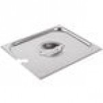 Choice 1/2 Size Stainless Steel Solid Steam Table / Hotel Pan Cover