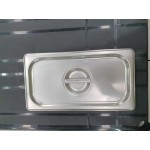 Choice 1/2 Size Stainless Steel Solid Steam Table / Hotel Pan Cover