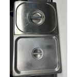 Choice 1/2 Size Stainless Steel Solid Steam Table / Hotel Pan Cover