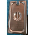 Choice 1/2 Size Stainless Steel Solid Steam Table / Hotel Pan Cover