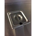 Choice 1/2 Size Stainless Steel Solid Steam Table / Hotel Pan Cover