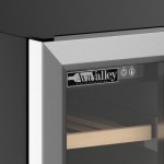 AvaValley WBRC-20-DZ Dual Section Dual Temperature Full Glass Door Commercial Wine Cooler AvaValley WBRC-20-DZ Dual Section Dual Temperature Full Glass Door Commercial Wine Cooler