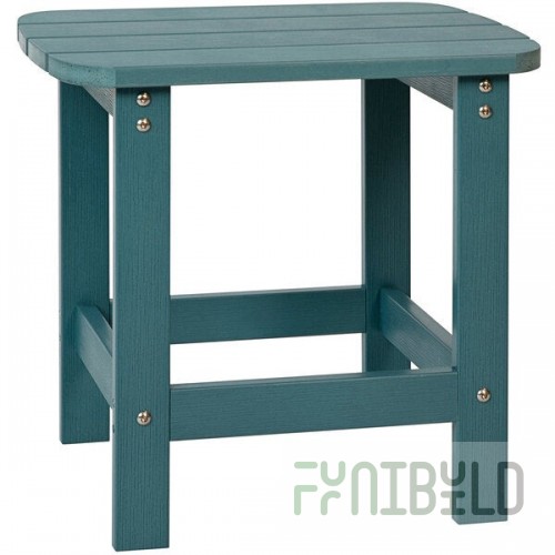 Flash Furniture Charlestown Sea Foam Faux Wood Side Table