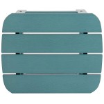 Flash Furniture Charlestown Sea Foam Faux Wood Side Table Flash Furniture Charlestown Sea Foam Faux Wood Side Table