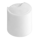 20/410 White Unlined Disc Top Lid - 3,000/Case