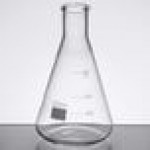 American Metalcraft GF17 Chemistry Collection 17 oz. (500 mL) Erlenmeyer Flask Glass