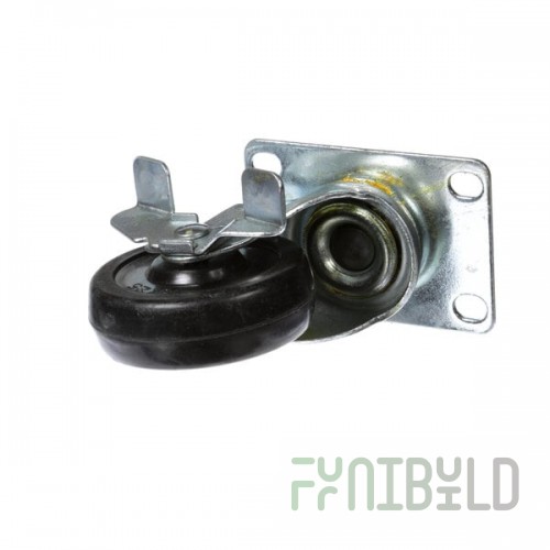 Delfield 3234025 Caster,3,Plt,Swvl,Brk,