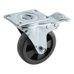 Avantco 17818101 Swivel Plate Caster with Brake for Select AU and AWT Series Avantco 17818101 Swivel Plate Caster with Brake for Select AU and AWT Series