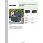 CaterGator CG65CHR Charcoal 65 Qt. Rotomolded Outdoor Cooler / Ice Chest