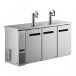 Avantco UDD-72-HC-S (2) Triple Tap Kegerator Beer Dispenser - Stainless Steel, (3) 1/2 Keg Capacity Avantco UDD-72-HC-S (2) Triple Tap Kegerator Beer Dispenser - Stainless Steel, (3) 1/2 Keg Capacity