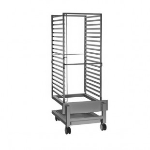 Alto-Shaam 5015049 Correctional Roll-In Stainless Steel Bun Pan Rack - 20 Pan