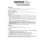 Nemco 6145 1/3 Size Single Well Countertop Food Warmer / Rethermalizer - 120V, 550W Nemco 6145 1/3 Size Single Well Countertop Food Warmer / Rethermalizer - 120V, 550W