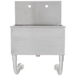 Advance Tabco WSS-14-21 Wall Mounted Utility Sink - 18 Advance Tabco WSS-14-21 Wall Mounted Utility Sink - 18