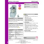 Robot Coupe R20 2-Speed 21 Qt. / 20 Liter Stainless Steel Batch Bowl Food Processor - 240V, 3 Phase, 5 1/2 hp Robot Coupe R20 2-Speed 21 Qt. / 20 Liter Stainless Steel Batch Bowl Food Processor - 240V, 3 Phase, 5 1/2 hp