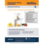Sunkist S-110 Commercial Sectionizer with 10-Wedge Attachment
