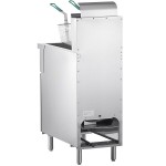 Cooking Performance Group FFOP50 Liquid Propane 50 lb. Stainless Steel Open Pot Floor Fryer - 110,000 BTU Cooking Performance Group FFOP50 Liquid Propane 50 lb. Stainless Steel Open Pot Floor Fryer - 110,000 BTU