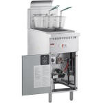 Cooking Performance Group FFOP50 Liquid Propane 50 lb. Stainless Steel Open Pot Floor Fryer - 110,000 BTU Cooking Performance Group FFOP50 Liquid Propane 50 lb. Stainless Steel Open Pot Floor Fryer - 110,000 BTU
