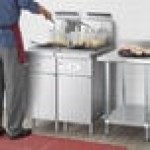 Cooking Performance Group FFOP50 Liquid Propane 50 lb. Stainless Steel Open Pot Floor Fryer - 110,000 BTU Cooking Performance Group FFOP50 Liquid Propane 50 lb. Stainless Steel Open Pot Floor Fryer - 110,000 BTU