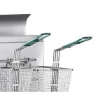 Cooking Performance Group FFOP50 Liquid Propane 50 lb. Stainless Steel Open Pot Floor Fryer - 110,000 BTU Cooking Performance Group FFOP50 Liquid Propane 50 lb. Stainless Steel Open Pot Floor Fryer - 110,000 BTU