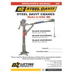 OZ Lifting Products Socket Base OZSOC3 for 500 lb. Steel Davit Crane OZ Lifting Products Socket Base OZSOC3 for 500 lb. Steel Davit Crane
