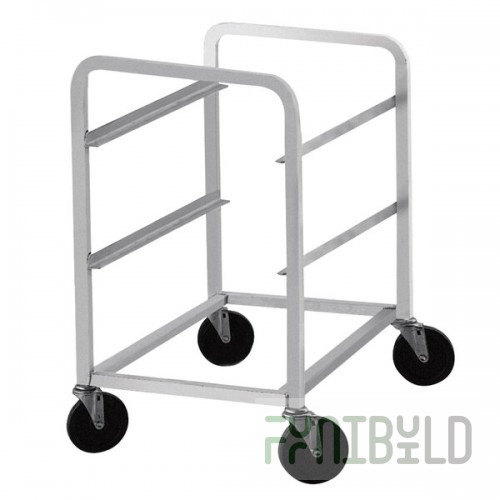 Advance Tabco LR2 Heavy-Duty Mobile Lug Rack - 2 Lug Capacity