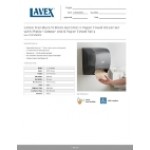 Lavex Translucent Black Automatic Paper Towel Dispenser with Motion Sensor and 6 Paper Towel Rolls Lavex Translucent Black Automatic Paper Towel Dispenser with Motion Sensor and 6 Paper Towel Rolls