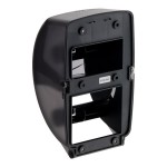 San Jamar R3500TBK Duett Classic Toilet Tissue Dispenser - Black Pearl