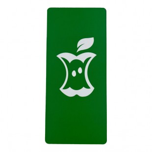 Commercial Zone Avante 787253P Green Styrene Small Compost Door Panel for Avante Modular Containers