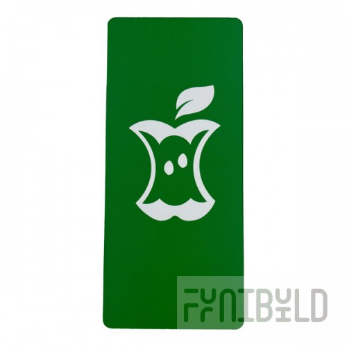 Commercial Zone Avante 787253P Green Styrene Small Compost Door Panel for Avante Modular Containers