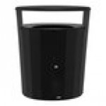 Rubbermaid® Resist® 2184979 45 Gallon Jet Black Metallic Steel Round Single-Stream Outdoor Trash Can