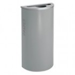 Ex-Cell Kaiser RC-KDHR-P BT-PBG Black Tie Kaleidoscope Pebble Black Gloss Half Round 8 Gallon Paper Receptacle Ex-Cell Kaiser RC-KDHR-P BT-PBG Black Tie Kaleidoscope Pebble Black Gloss Half Round 8 Gallon Paper Receptacle