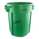 Libman 1570 32 Gallon Black Round Trash Can Libman 1570 32 Gallon Black Round Trash Can