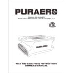 PURAERO PA-250-LP-RD Red 2-Speed Low Profile Air Mover - 1,100 CFM, 115V PURAERO PA-250-LP-RD Red 2-Speed Low Profile Air Mover - 1,100 CFM, 115V