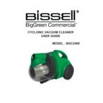 Bissell Commercial BGC2000 Little Hercules 2 Qt. Commercial Bagless Canister Vacuum with Tool Kit
