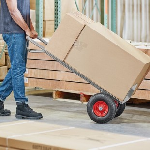 Lavex 660 lb. Gray Hand Truck With 13