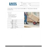 Lavex 660 lb. Gray Hand Truck With 13 Lavex 660 lb. Gray Hand Truck With 13