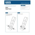 Lavex 660 lb. Gray Hand Truck With 13 Lavex 660 lb. Gray Hand Truck With 13