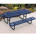 Ultra Site 6' Burgundy Heavy-Duty Rectangular Diamond Table 72