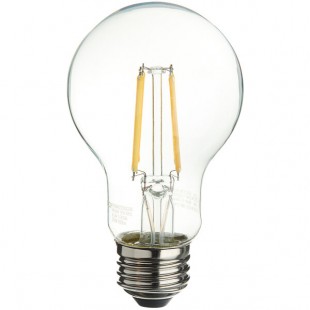 TCP FA19D4027E26SCL95 4.5W Dimmable LED Clear Filament High CRI Standard Lamp, 450 Lumens, 2700K (A19)