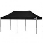 E-Z Up EC3STL20KFBKTSG Eclipse Instant Shelter 10' x 20' Steel Gray Canopy with Black Frame E-Z Up EC3STL20KFBKTSG Eclipse Instant Shelter 10' x 20' Steel Gray Canopy with Black Frame