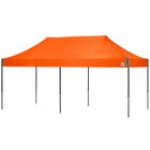 E-Z Up EC3STL20KFBKTSG Eclipse Instant Shelter 10' x 20' Steel Gray Canopy with Black Frame E-Z Up EC3STL20KFBKTSG Eclipse Instant Shelter 10' x 20' Steel Gray Canopy with Black Frame