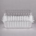 Durable Packaging 2 lb. Foil Bread Loaf Pan with Clear Dome Lid - 25/Case Durable Packaging 2 lb. Foil Bread Loaf Pan with Clear Dome Lid - 25/Case