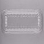 Durable Packaging 2 lb. Foil Bread Loaf Pan with Clear Dome Lid - 25/Case Durable Packaging 2 lb. Foil Bread Loaf Pan with Clear Dome Lid - 25/Case