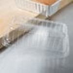 Durable Packaging 2 lb. Foil Bread Loaf Pan with Clear Dome Lid - 25/Case Durable Packaging 2 lb. Foil Bread Loaf Pan with Clear Dome Lid - 25/Case