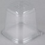 Placon 24 oz. Square Recycled PET Deli Container - 400/Case Placon 24 oz. Square Recycled PET Deli Container - 400/Case