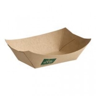 World Centric NoTree #50 1/2 lb. Compostable Food Tray - 1,000/Case
