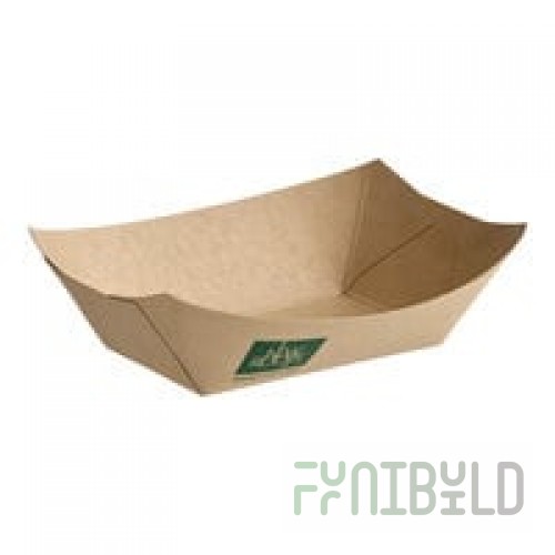 World Centric NoTree #50 1/2 lb. Compostable Food Tray - 1,000/Case