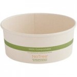 World Centric NoTree #50 1/2 lb. Compostable Food Tray - 1,000/Case