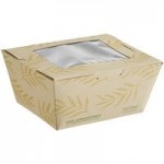 World Centric NoTree #50 1/2 lb. Compostable Food Tray - 1,000/Case
